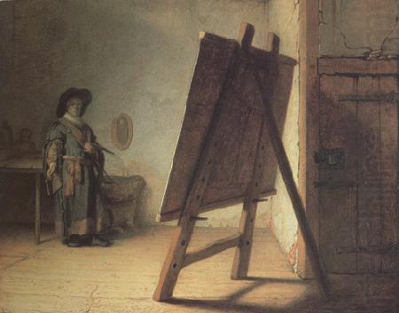 The Artiest in his Studio (mk33), REMBRANDT Harmenszoon van Rijn